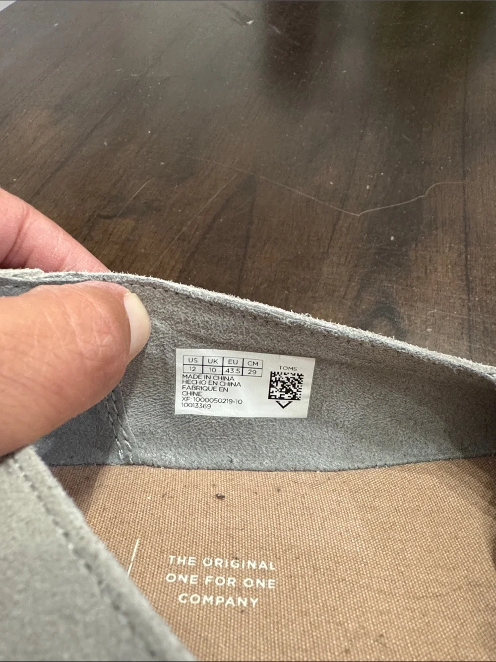 Toms classic slip